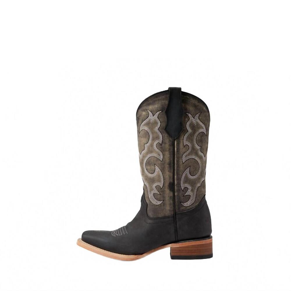 NEW CORRAL kid's circle g j7111t boots in black
